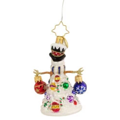 Christopher Radko Quite A Lively Tree Gem Snowman Glass Christmas Ornament 1020648 11 Christopher Radko Quite A Lively Tree Gem Snowman Glass Christmas Ornament 1020648 -Optimal Christmas Shop radko 1020648 4 25956.1667488011