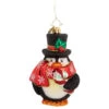 Christopher Radko Flightless Yet Fashionable Glass Christmas Ornament 1020742 -Optimal Christmas Shop radko 1020742 1update 02267.1684450568
