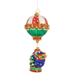 Christopher Radko Soaring To Holiday Heights Glass Christmas Ornament 1020960 11 Christopher Radko Soaring To Holiday Heights Glass Christmas Ornament 1020960 -Optimal Christmas Shop radko 1020960 4 57416.1684450746