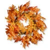 Maple Leaf And Berry Artificial Wreath - 24-Inch, Unlit -Optimal Christmas Shop rahv w060682a 96376.1667656841