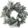 Frosted Mixed Pine And Pine Cone Artificial Christmas Wreath, 24-inch, Unlit -Optimal Christmas Shop rg3z30gzdaccxzncrtaxyqfkqrujo9kw 85390.1667488690
