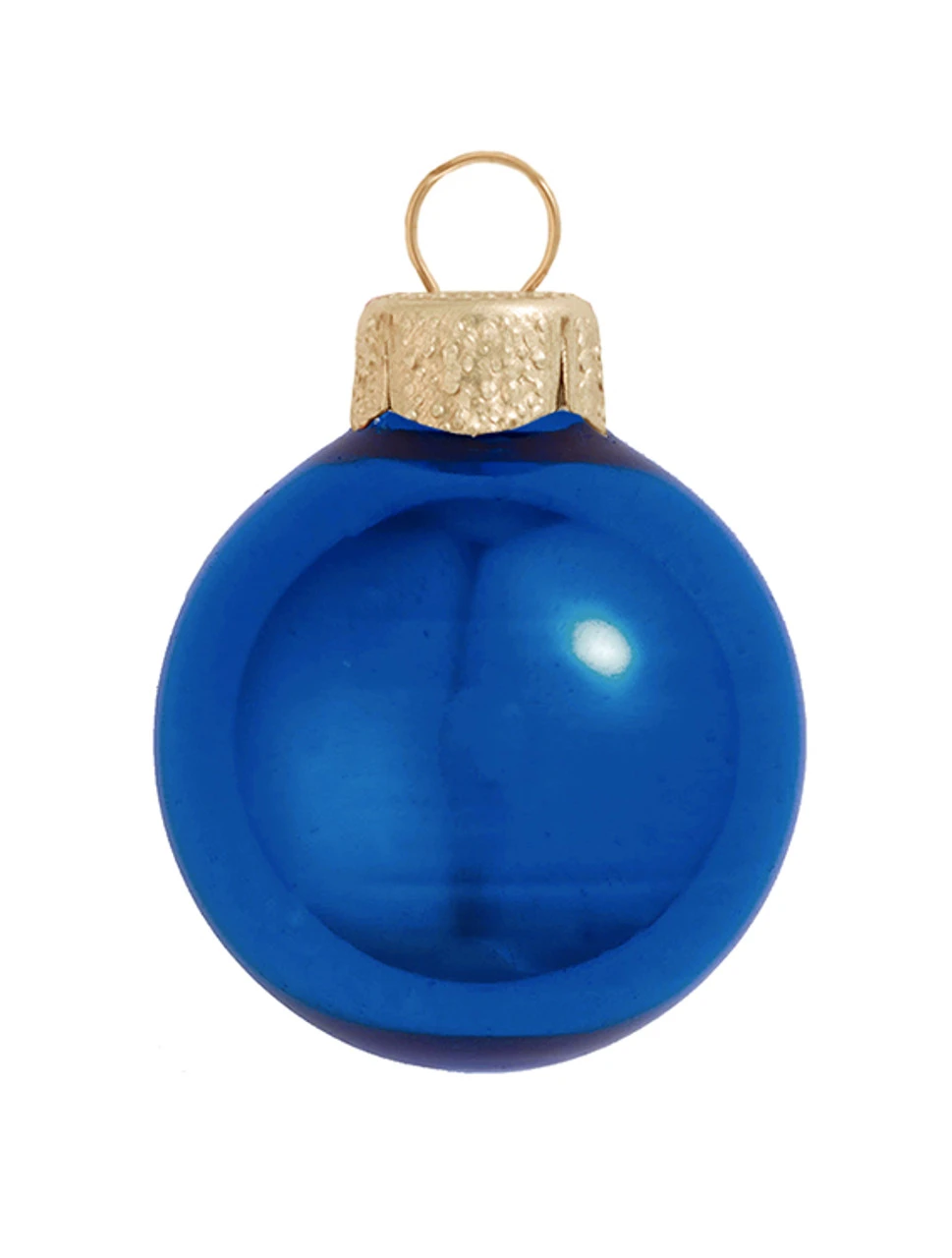 40ct Cobalt Blue And Gold Shiny Glass Christmas Ball Ornaments 1.25" (30mm) 3 40ct Cobalt Blue And Gold Shiny Glass Christmas Ball Ornaments 1.25" (30mm)