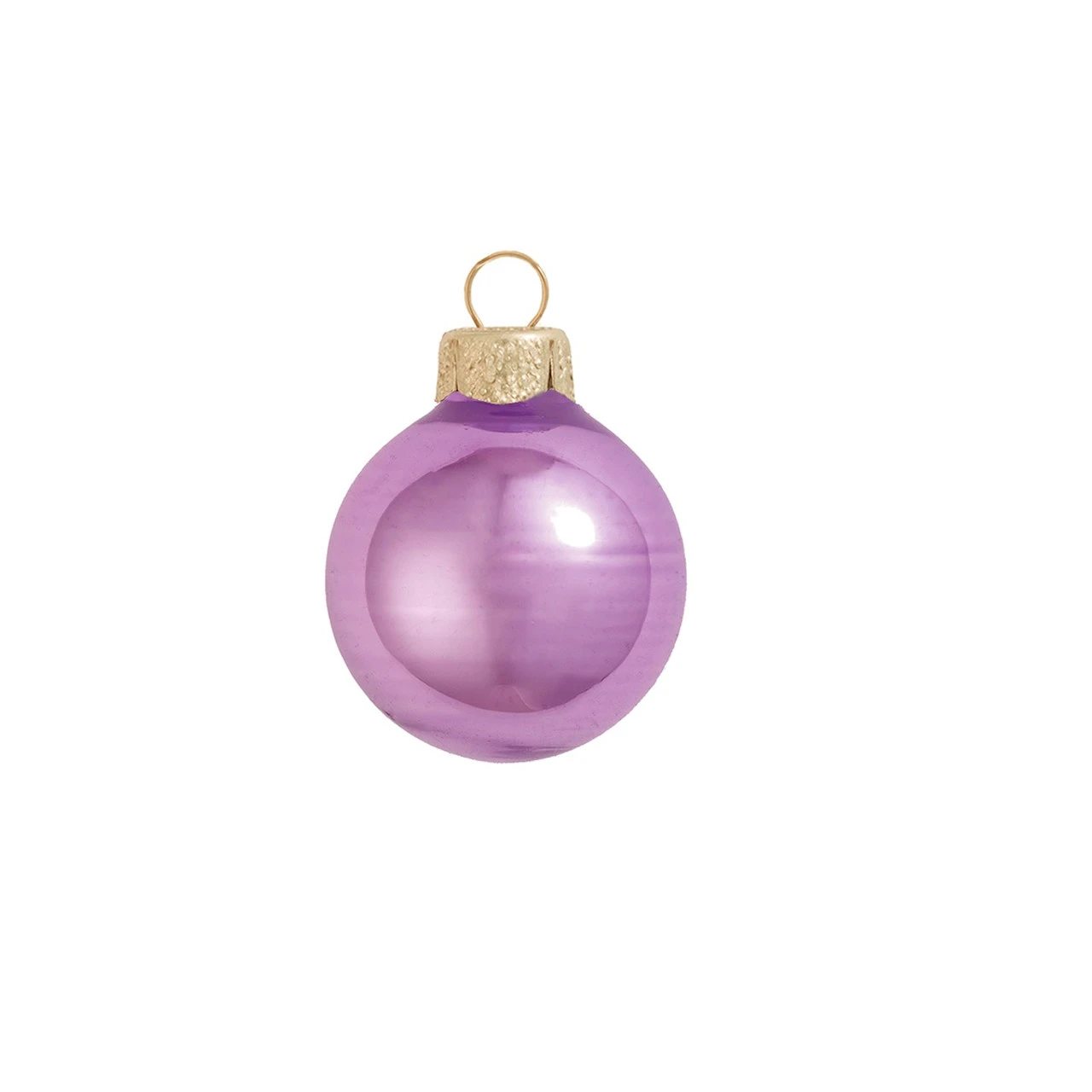40ct Lavender Shiny Glass Christmas Ball Ornaments 1.25" (30mm) 3 40ct Lavender Shiny Glass Christmas Ball Ornaments 1.25" (30mm)