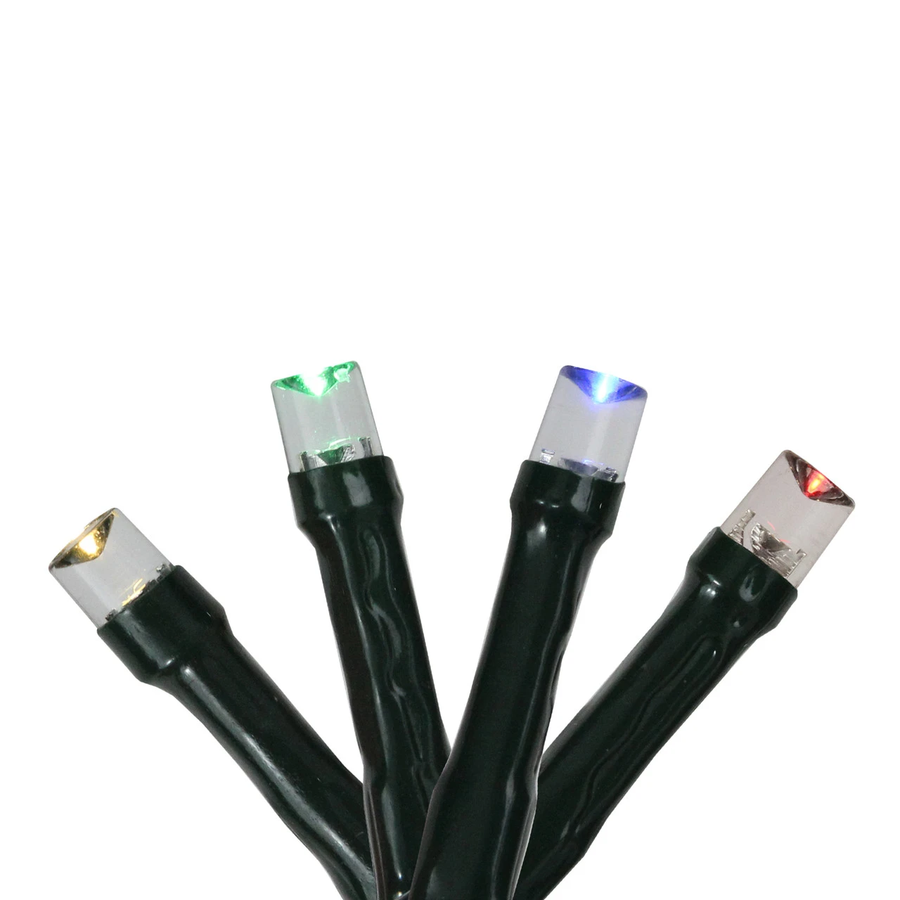 200 Vibrantly Colored LED USB Wide Angle Christmas Lights - 24.5 Ft Green Wire 3 200 Vibrantly Colored LED USB Wide Angle Christmas Lights - 24.5 Ft Green Wire