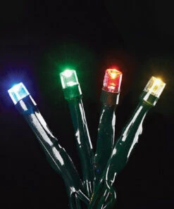 750 Multicolor USB LED Wide Angle Christmas Lights - 57 Ft Green Wire -Optimal Christmas Shop roman 163536 2 89031.1667576159