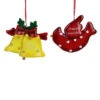 Club Pack Of 24 Yellow And Red Happy Holiday Bell And Cardinal Christmas Ornaments 4.25" -Optimal Christmas Shop roman 20994 inner 62904.1667662855