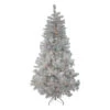 6.5' Pre-Lit FullMetallic Silver Tinsel Artificial Christmas Tree, Clear Lights -Optimal Christmas Shop rsx1hv5llrvgf7ie4slv8dydwqa9cisx 26034.1681322085
