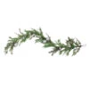 5' Green And Silver Iced Cedar Christmas Garland With Ornaments Bells - Unlit -Optimal Christmas Shop select xp1317 sv 1 resending 60114.1671237445