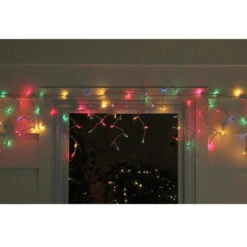 150 Multi-Color Shimmering Mini Icicle Christmas Lights - 8.5 Ft White Wire 8 150 Multi-Color Shimmering Mini Icicle Christmas Lights - 8.5 Ft White Wire -Optimal Christmas Shop sienna20v94b4211 1 33940.1667489982