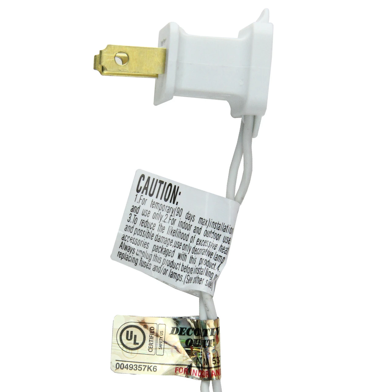 3-Piece Lighted Red And White Bow And Swag Christmas Decoration 5 3-Piece Lighted Red And White Bow And Swag Christmas Decoration - Image 3