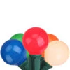 20-Count Vibrantly Colored Opaque G50 Globe Christmas Light Set, 19ft Green Wire -Optimal Christmas Shop sienna c4bgr213 1 33772.1667662286