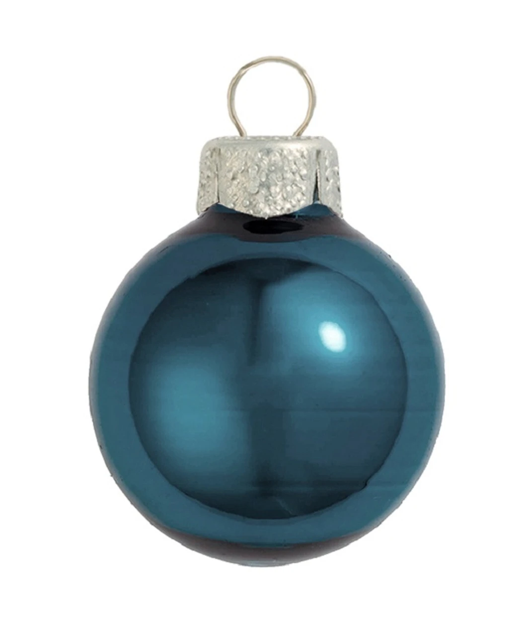 2ct Marine Blue Glass Shiny Christmas Ball Ornaments 6" (150mm) 3 2ct Marine Blue Glass Shiny Christmas Ball Ornaments 6" (150mm)