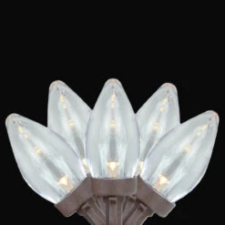 25 Warm White LED C7 Christmas Lights - 16 Ft Brown Wire -Optimal Christmas Shop tqsst4f5fps3vymqgdqk91rjhzcyj0we 39920.1667640984