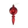 4ct Matte Red Hot Retro Reflector Shatterproof Christmas Finial Ornaments 7.5" -Optimal Christmas Shop ug1mfycikkna6vzifuvp4thjvfjdeopx 02016.1667662747