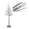 4' Silver Glitter Metallic Artificial Christmas Display Tree - Unlit -Optimal Christmas Shop vickerman20c890740 1 74251.1667661849