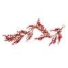 5' X 6" Red And Brown Wild Fall Berry Artificial Christmas Garland - Unlit -Optimal Christmas Shop vickerman p152812 34120.1667530713