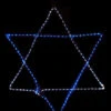 72" Blue And White LED Rope Light Star Of David Hanukkah Decor 2 72" Blue And White LED Rope Light Star Of David Hanukkah Decor -Optimal Christmas Shop vickerman x106060 88216.1667687098