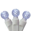 100ct White LED G12 Berry Christmas Lights - 33 Ft White Wire 2 100ct White LED G12 Berry Christmas Lights - 33 Ft White Wire -Optimal Christmas Shop vickerman x4w9105pbg 11825.1667488441