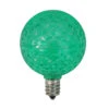Club Pack Of 25 Green LED G50 Christmas Replacement Bulbs - E12 Base 2 Club Pack Of 25 Green LED G50 Christmas Replacement Bulbs - E12 Base -Optimal Christmas Shop vickerman xledg54 27694.1667662728
