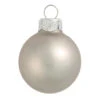 40ct Silver Glass Matte Christmas Ball Ornaments 1.5" (35mm) -Optimal Christmas Shop viuhmdpeev56y1subpju82lnucyoawsi 78780.1667684745