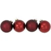 4ct Burgundy Red 2-Finish Glass Christmas Ball Ornaments 4" (100mm) -Optimal Christmas Shop wkpj7im9jbxsk9rlnk7llaum6ty6ronx 37929.1667533960