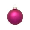 2ct Raspberry Pink Glass Matte Christmas Ball Ornaments 6" (150mm) -Optimal Christmas Shop wo3lx3sr9ii2hpmugqanf4syefwg1b9e 42484.1667685123