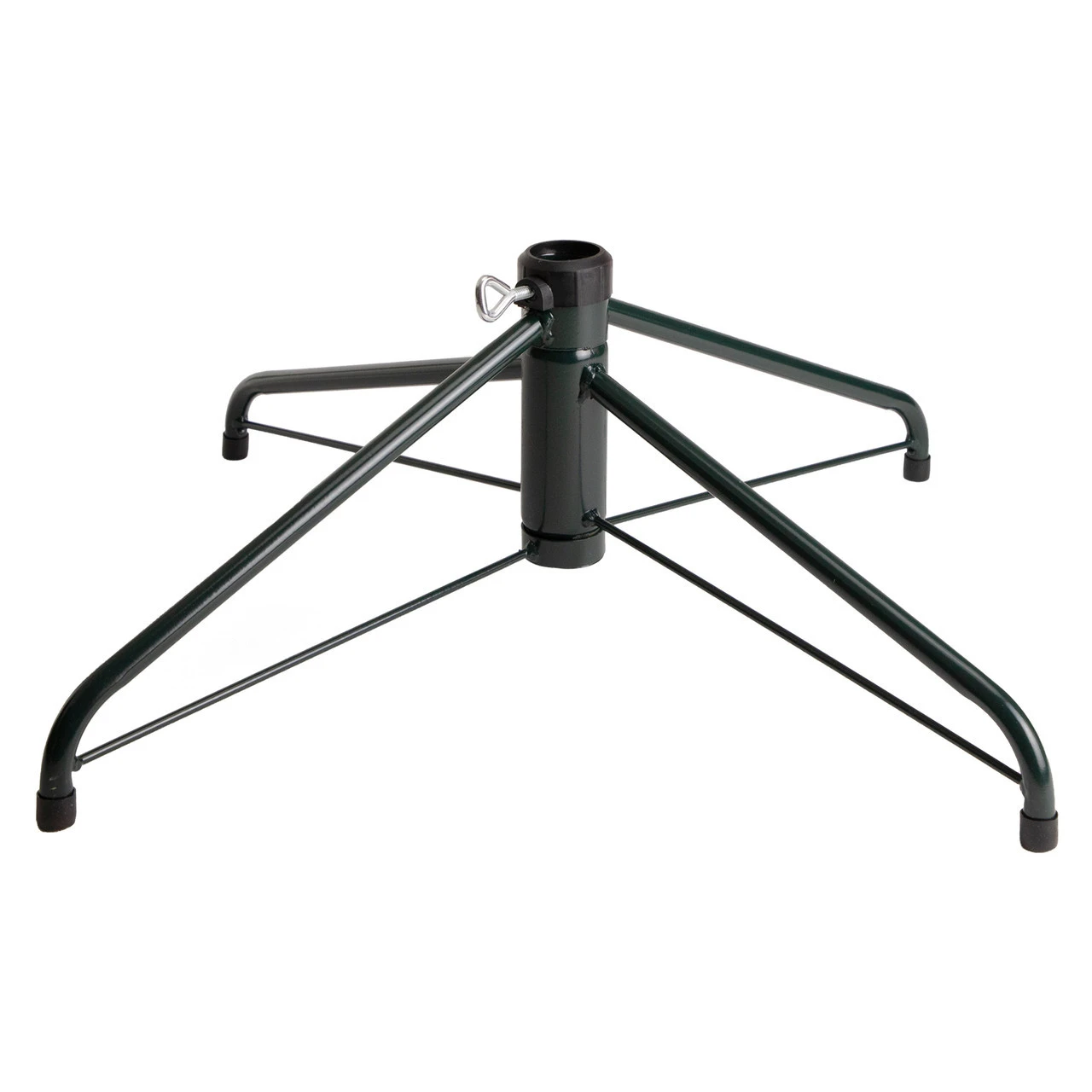 4.5' Pre-Lit Medium Flocked Winema Pine Artificial Christmas Tree - Clear Lights 5 4.5' Pre-Lit Medium Flocked Winema Pine Artificial Christmas Tree - Clear Lights - Image 3