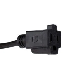 20' Black 3-Prong Outdoor Extension Power Cord -Optimal Christmas Shop ys90562 2 66561.1667560777