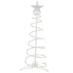 3ft Lighted Spiral Cone Tree Outdoor Christmas Decoration, Clear Lights -Optimal Christmas Shop ys wwtree small 1 64306.1667530469