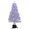 4' Pre-Lit Medium White Iridescent Fiber Optic Artificial Christmas Tree, Blue LED Lights -Optimal Christmas Shop zmk8vowjptun31sj7qimidvmlrbjrp9c 27258.1683034148