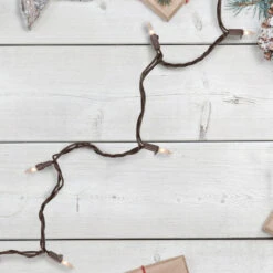 300-Count Clear Mini Christmas Lights Set, 62.25ft Brown Wire -Optimal Christmas Shop zmzmvbjev9ey3a5xpth3lca4v6wt4ht3 46413.1667488341